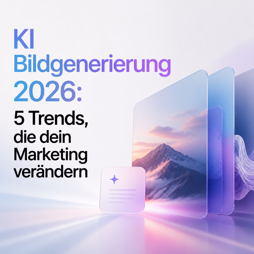 KI Bildgenerierung 2026: 5 Trends, die dein Marketing verändern